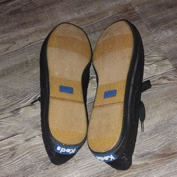 KED Black Sequin Cheetah Shoe Sz 7.5 - Picture 8 of 9